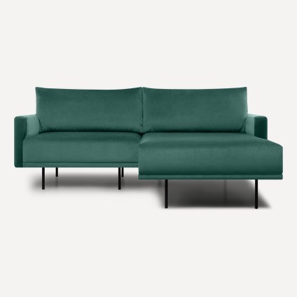 Диван угловой Мисл-1 Barhat Emerald