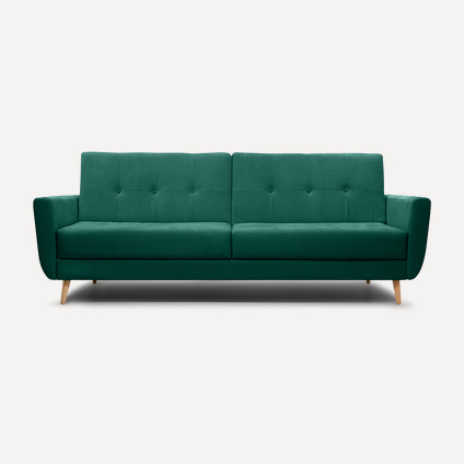 Диван прямой Лайтси Velvet Emerald