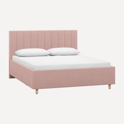 Кровать Адель 140 Velvet Beige