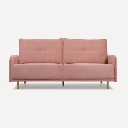 Диван прямой Арил Velvet Pink