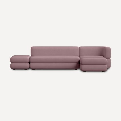 Диван модульный Brera-6 Velour Lilac