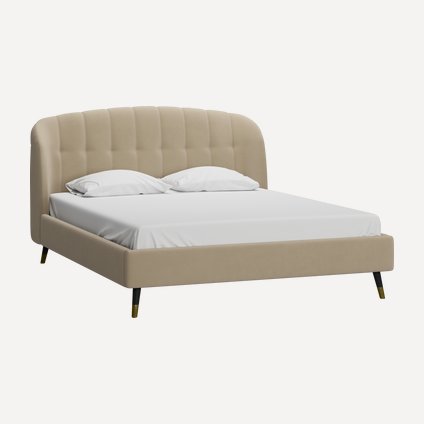 Кровать Льери 180 Velvet Sand