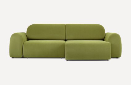 Диван угловой Лилт Barhat Olive