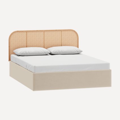 Кровать модульная Сейв-1 160 Велюр Бежевый