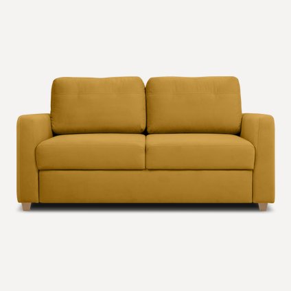 Диван прямой Бруквиль Velvet Yellow