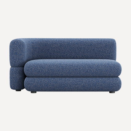 Диван прямой Брера-8 Bucle Saphire