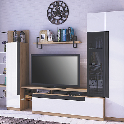 Модульная гостиная Кельн-1 Белый