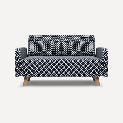 Диван прямой Кускен Chess Black