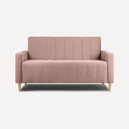 Диван прямой Маре-Мини 140 Velvet Pink