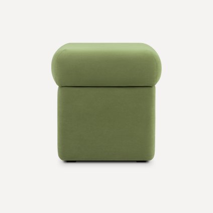 Пуф Палси Велюр Оливковый