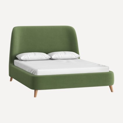 Кровать Молсон 180 Velvet Olive