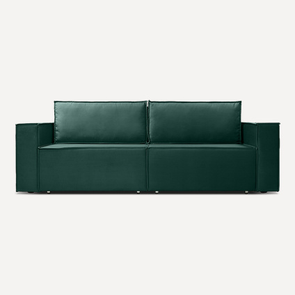 Диван прямой Лофт Velvet Emerald