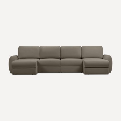 Диван модульный Полан-5 Velvet Moss