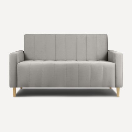 Диван прямой Маре-Мини 140 Velvet Silver