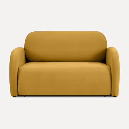 Диван прямой Лави Velvet Yellow