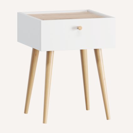 Тумба прикроватная Бриджфорд-1 White