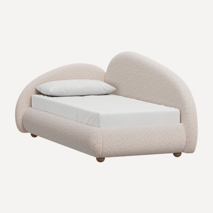Кровать Табия 90 Букле Кремовый