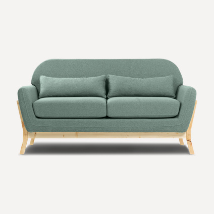 Диван прямой Эннис Textile Mint