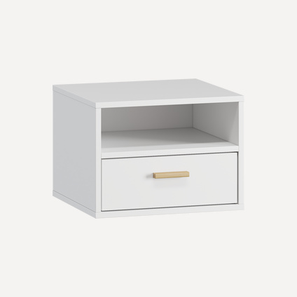 Тумба прикроватная подвесная Нордик-2 Light