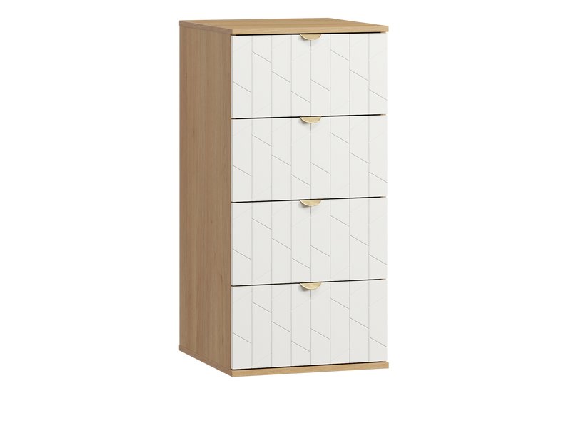 Комод Монблан 47x99 Грань Белый