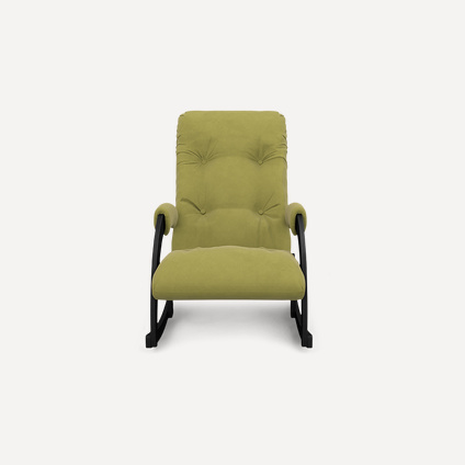 Кресло-качалка Прага Velvet Green