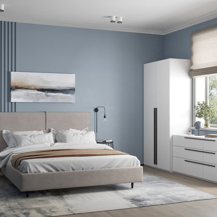 Спальня модульная Кимбол-6 White