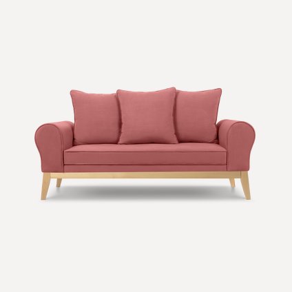 Диван прямой Коро Velvet Coral