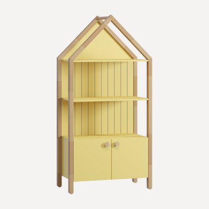 Стеллаж Руффи 88x178 Желтый