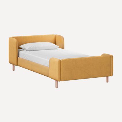 Детская кровать Анджи 90 Velvet Yellow