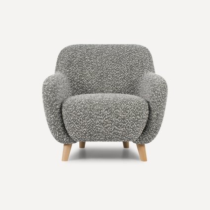 Кресло Ансил Букле Графитовый