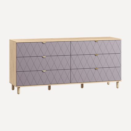 Комод Теджонс-4 Diamond Lavanda