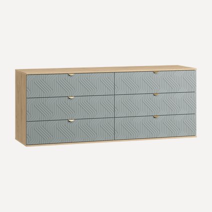 Комод Монблан-4 Fancy Mentol