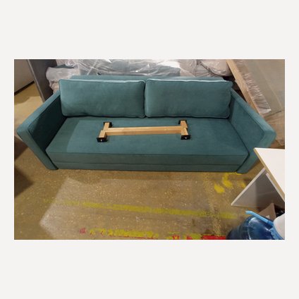 Диван прямой Данста Velvet Mint