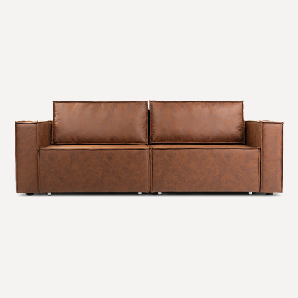 Диван прямой Лофт Buffalo Brown