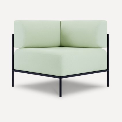 Угловое кресло Нолан-B Textile Olive