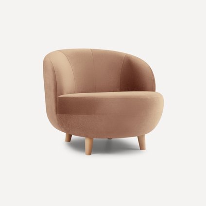 Кресло Иденси Велюр Карамельный распродажа