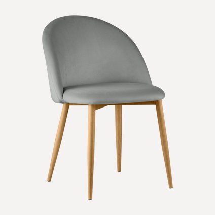 Стул Лион-3 Velvet Grey