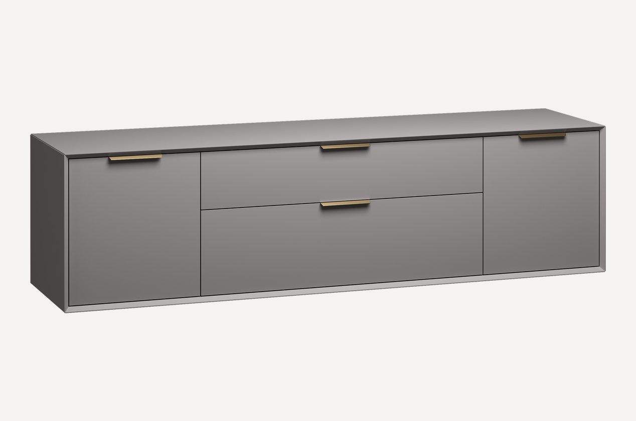 ТВ-тумба Мэллани Grey - фото 1 ТВ-тумба Мэллани Grey - фото 1