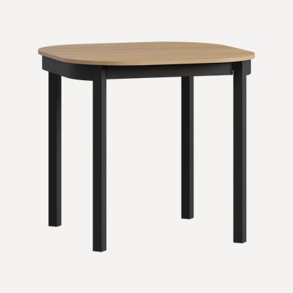 Кухонный стол Харрел 80x80 Дуб Барбера/Черный