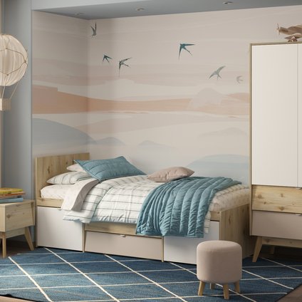 Модульная детская Лесли-4 Latte