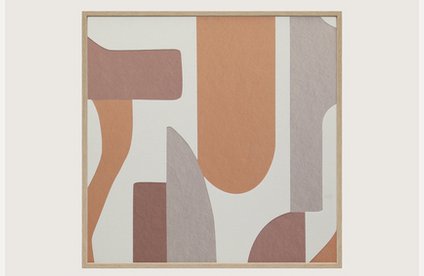 Картина Абстракция Terracotta