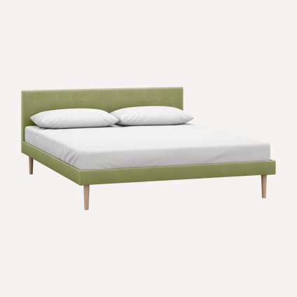 Кровать Гама 160 Velvet Phistachio