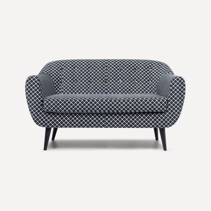 Диван прямой Роттердам Chess Black