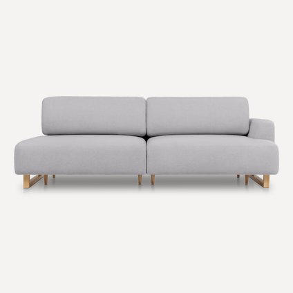 Диван прямой Онте Bucle Silver