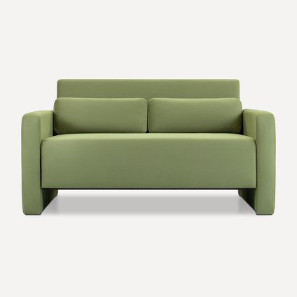 Диван прямой Ланер-Мини 120 Velvet Olive
