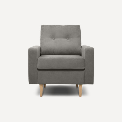 Кресло Динс Velvet Grafit