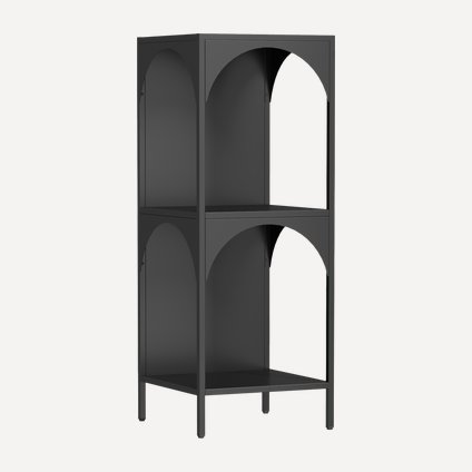 Стеллаж Драммен 2-35x93 Черный