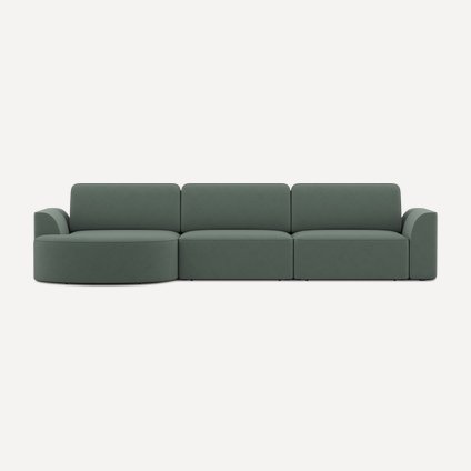 Диван модульный Спейс-М 2 Velvet Olive