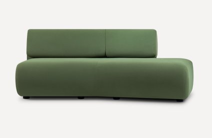 Диван прямой Маиль-3НРП Velvet Olive