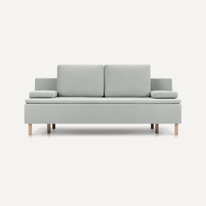 Диван прямой Линс Velvet Silver